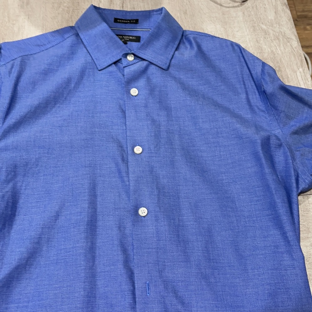 Royal blue, Banana Republic long sleeve dress shirt